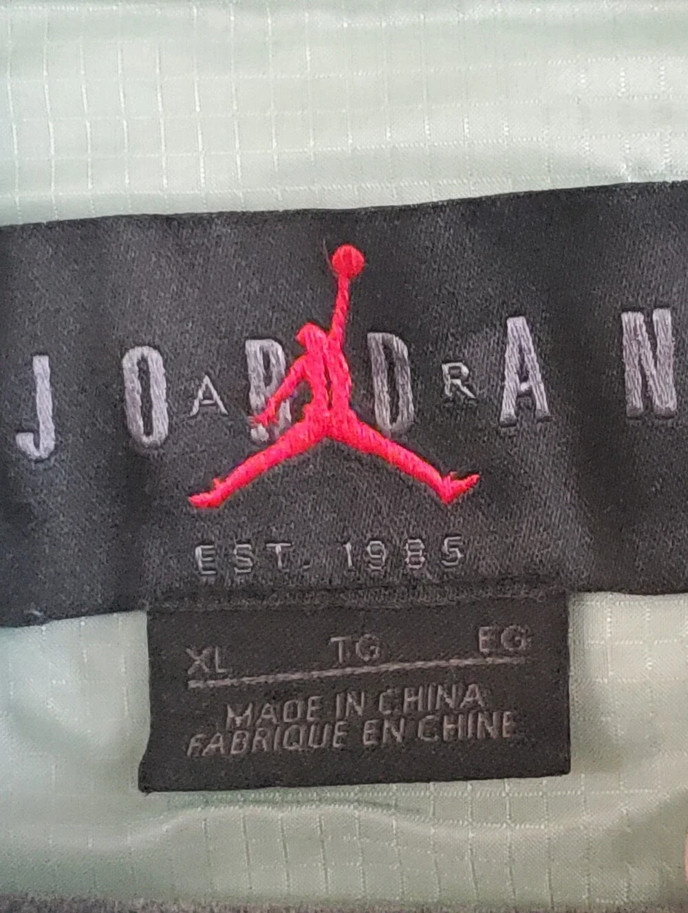 NIKE AIR JORDAN 23 ENGINEERED HOODIE . GREEN 1/2 ZIP. LONG SLEEVES. Unisex XL